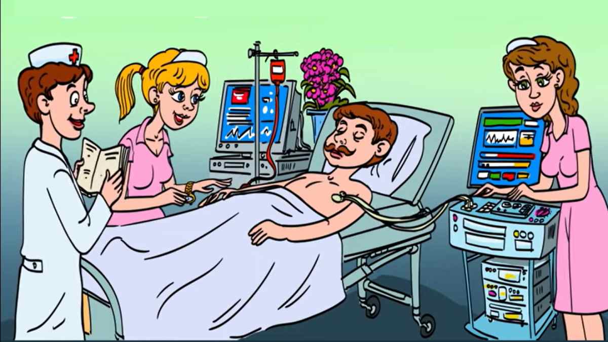 Iluzie optică: găsiți hoțul din spital în 8 secunde