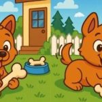 Test IQ: găsiți 3 diferențe într-o imagine cu un cățeluș