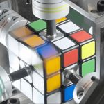 Un robot a doborât recordul mondial pentru asamblarea unui cub
